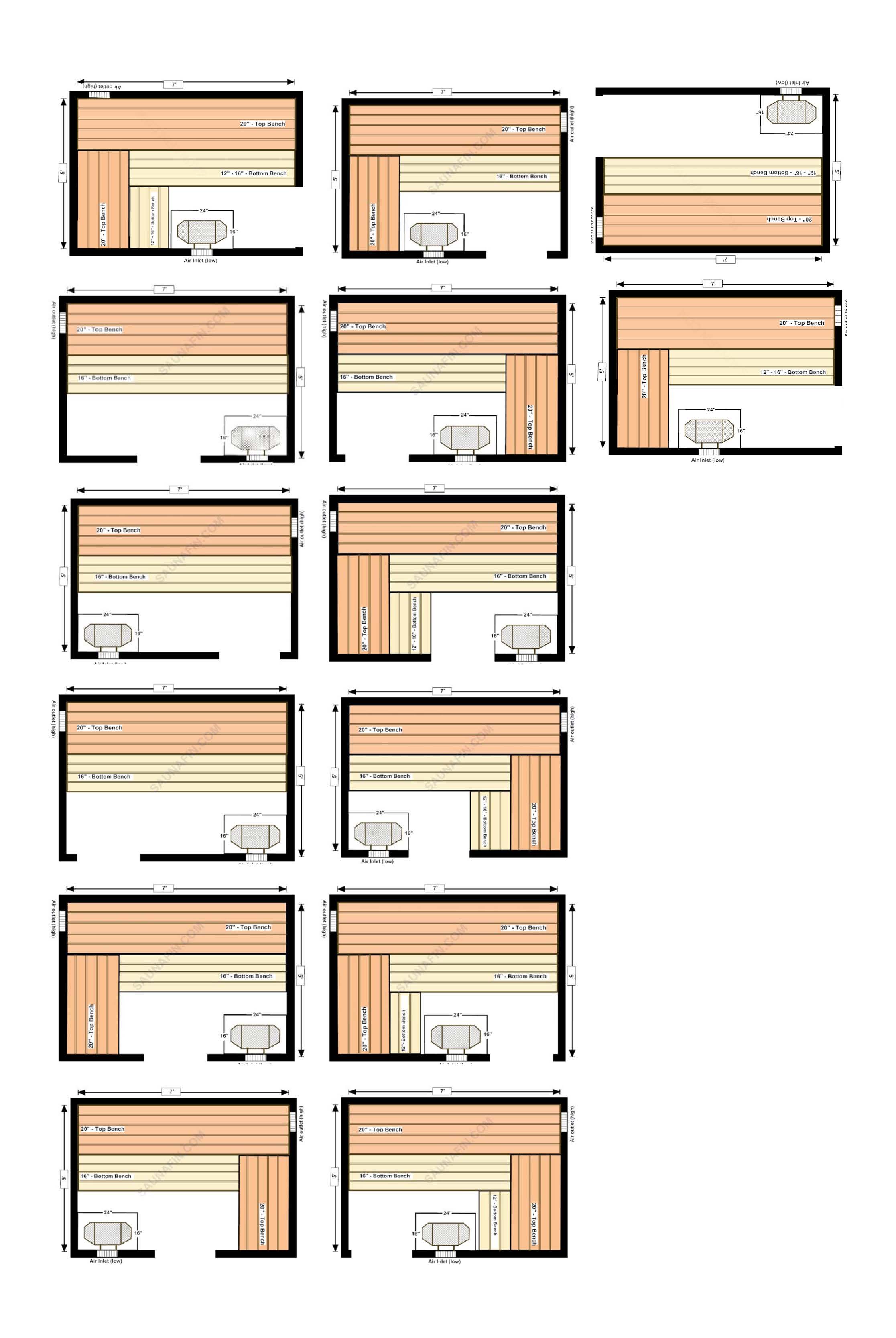 Sauna Design Plans